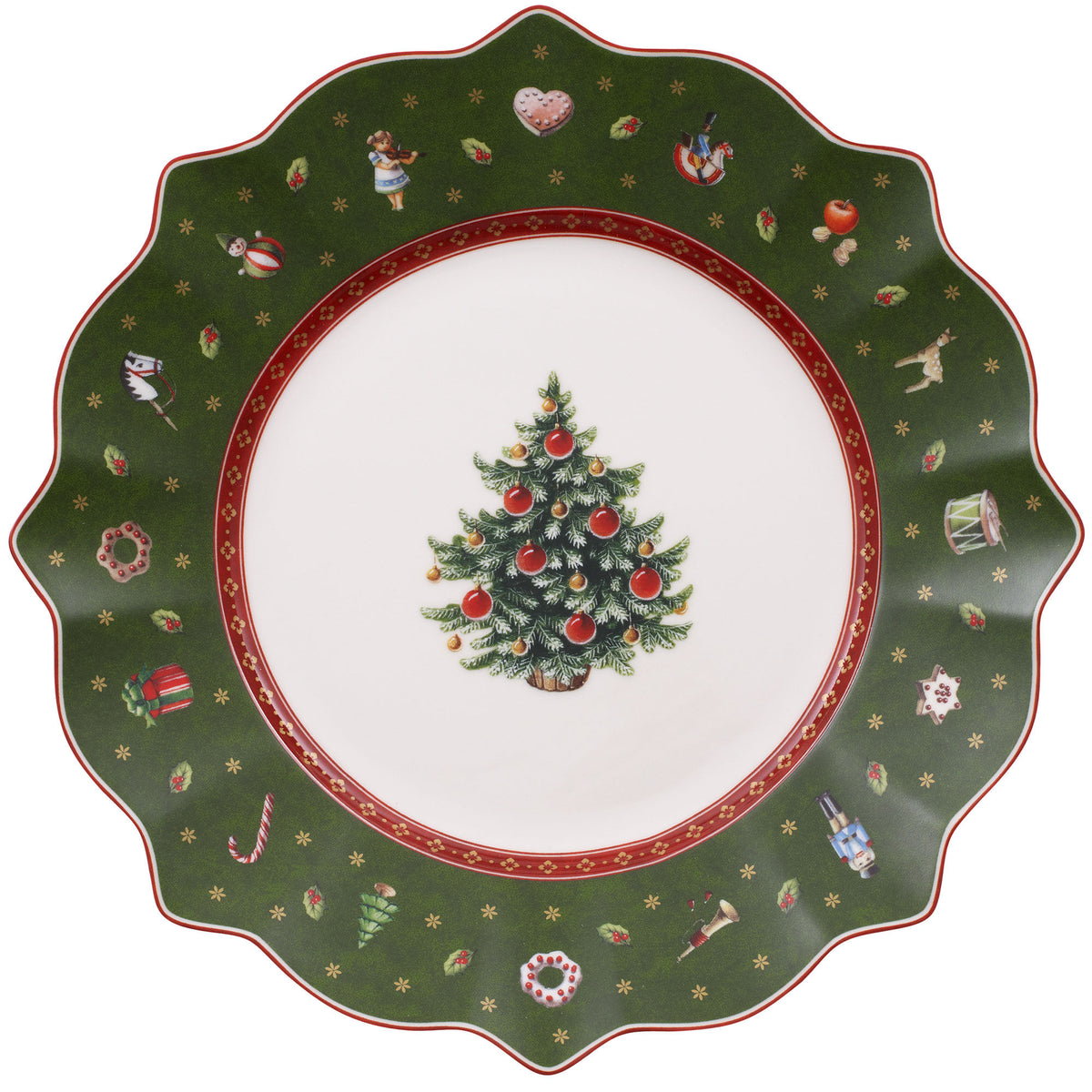Grøn Villeroy & Boch Toy's Delight tallerken med diameter 24,4 cm