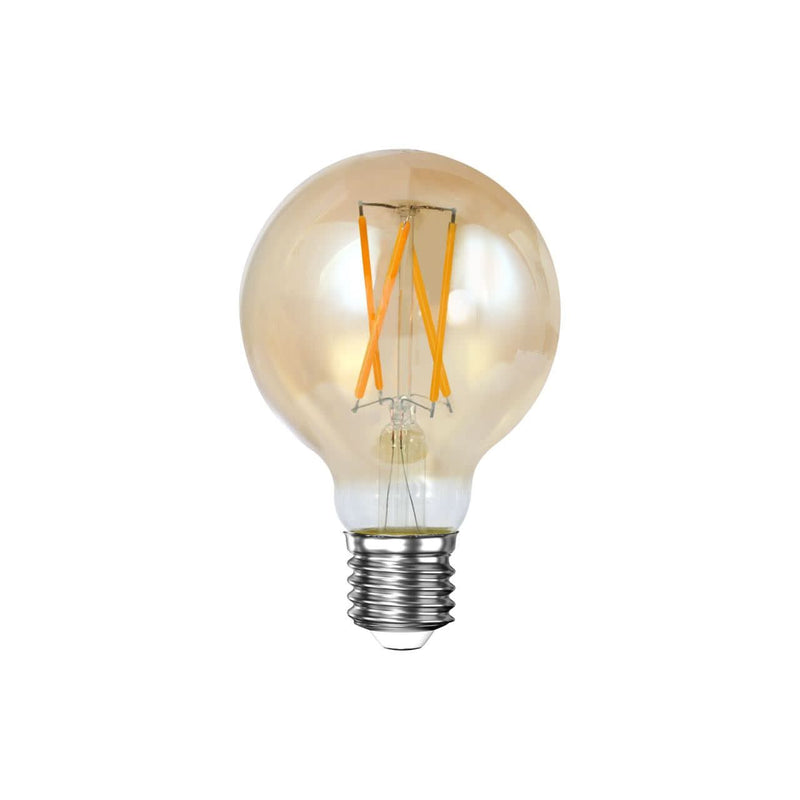 billigt tilbud på Rund LED pære i ravfarvet glas, ø 7 cm. Udsalg på Lamper > Pærer. Spar op til 61%. Hurtig levering: 1-2 hverdage.