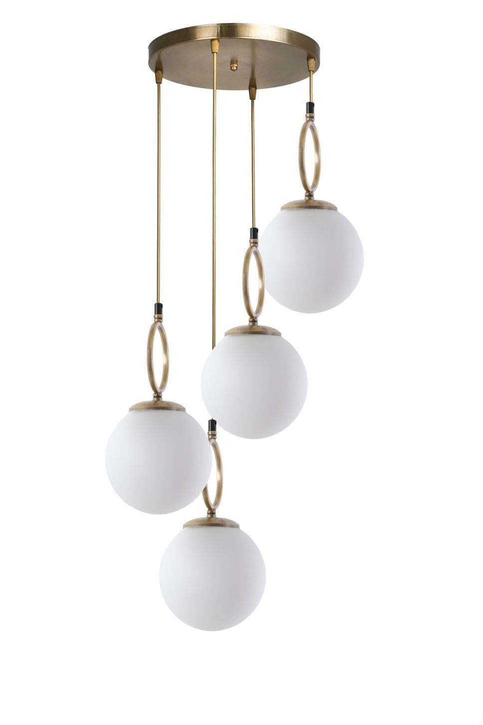 LUMI Avellino loftlampe hvid og metal