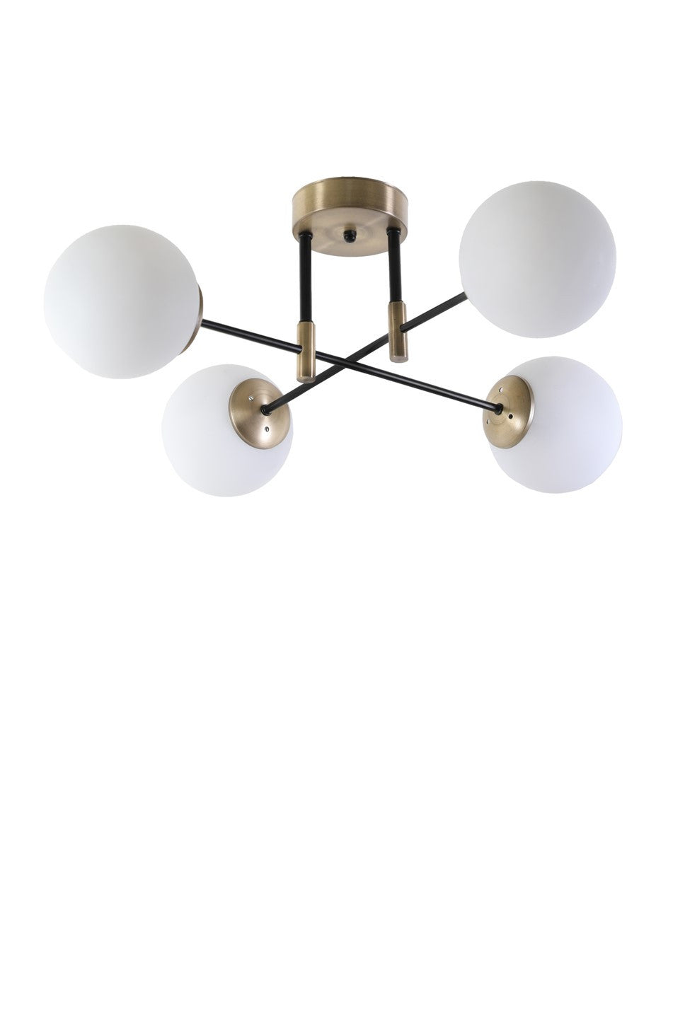 LUMI Toulon loftlampe hvid og metal