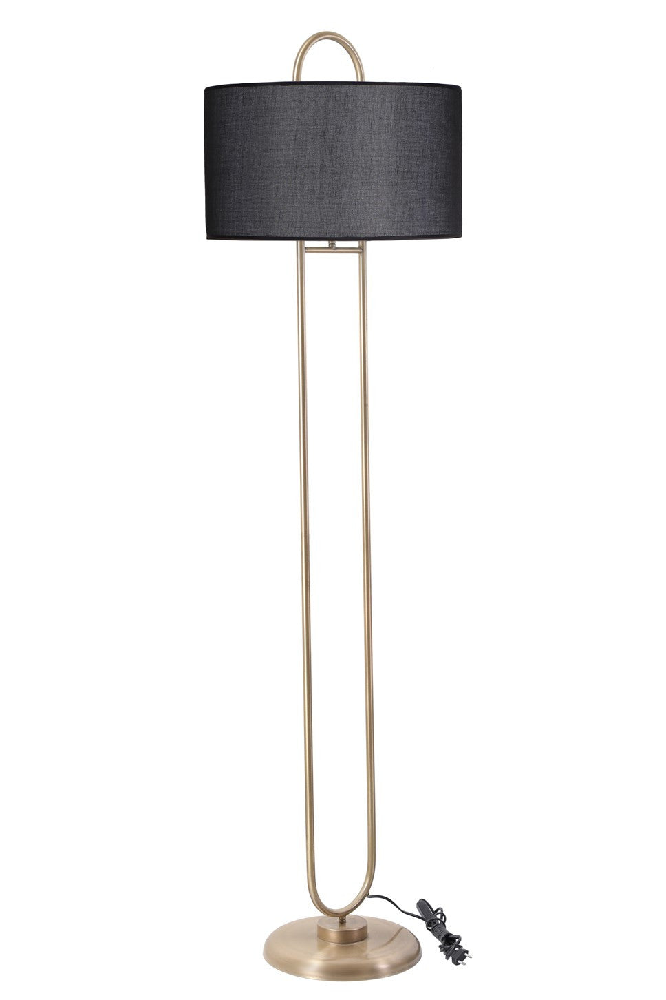 LUMI gulvlampe sort og metal