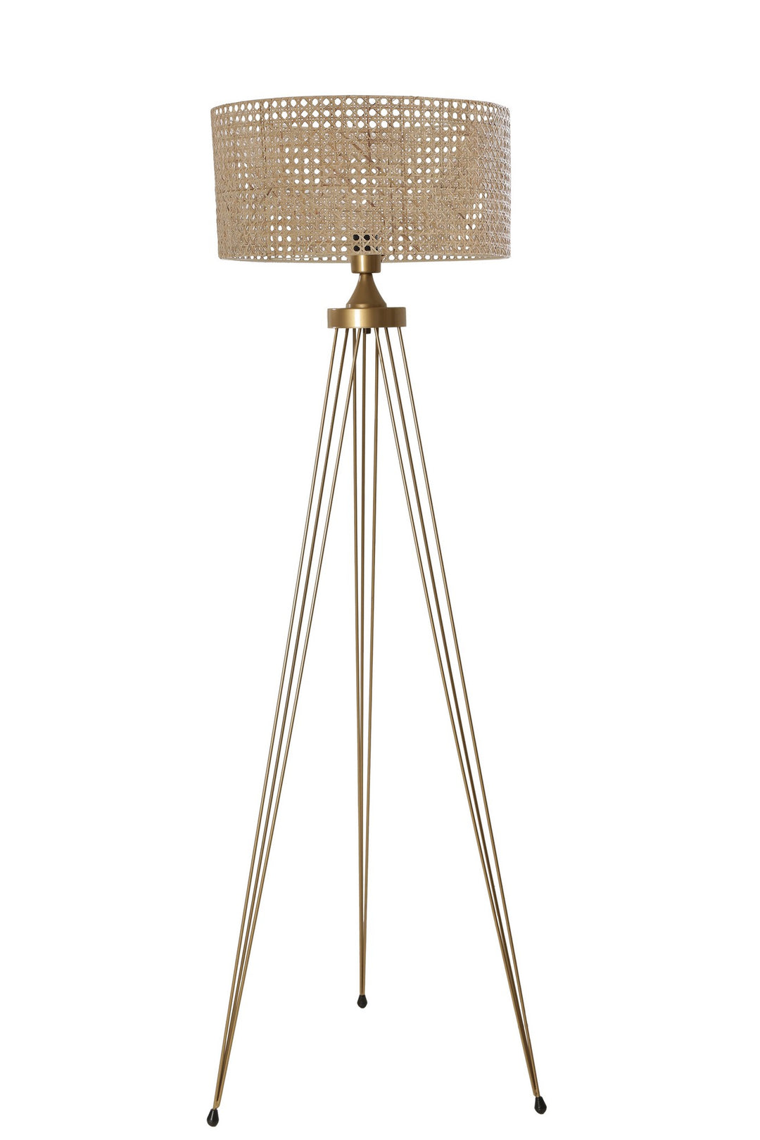 LUMI AlcobaÃ§a gulvlampe kobberfarvet metal