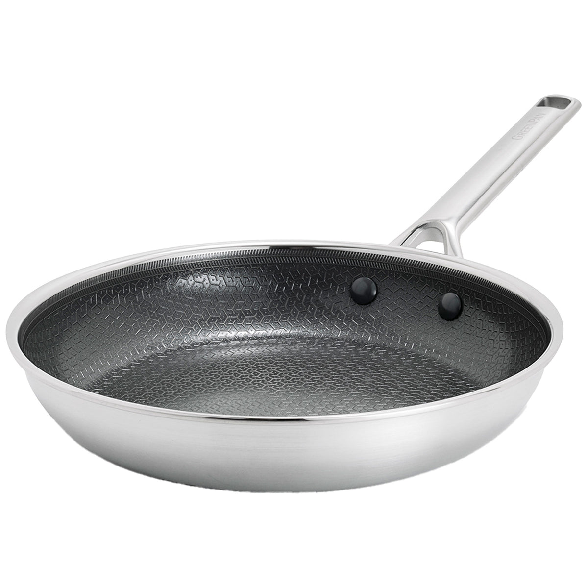 GreenPan Apex stegepande i 24 cm med tre lag rustfrit stål