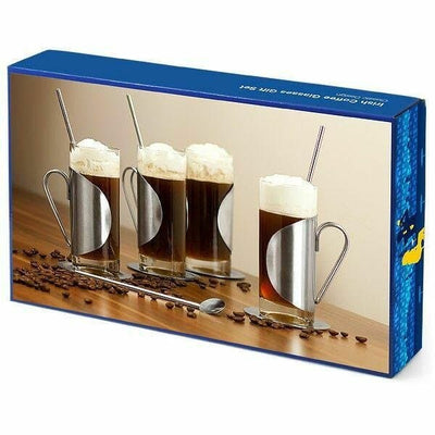 Irish Coffee Gavesæt ❤ Kæmpe udvalg i BARLIFE ❤ Billig fragt og hurtig levering 2 - 5 hverdage - Varenummer: BAR-15818 / Ean: '5060152854000 på lager - Udsalg på Glas Cocktailglas Glas sæt Spar op til 65% - Over 412 kendte brands på udsalg