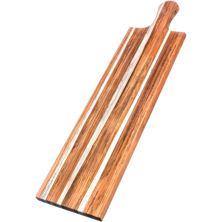 Produktbillede af Teak Haus Serveringsbræt Af Træplanke Lang 79 x 18 x 1,5 Cm på tilbud – premium kvalitet og detaljer