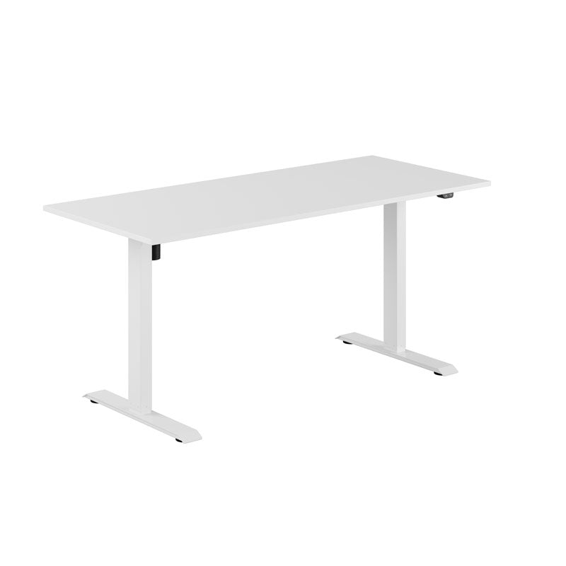 Produktbillede af EASY Hæve/Sænkebord m/1 motor 160x70cm Hvid-hvid på tilbud