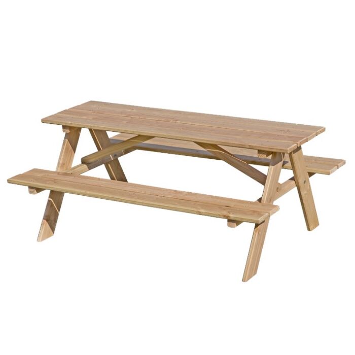 Produktbillede af Børne bord-/bænksæt 20 mm lærk (Fri fragt i hele DK) på tilbud i høj kvalitet