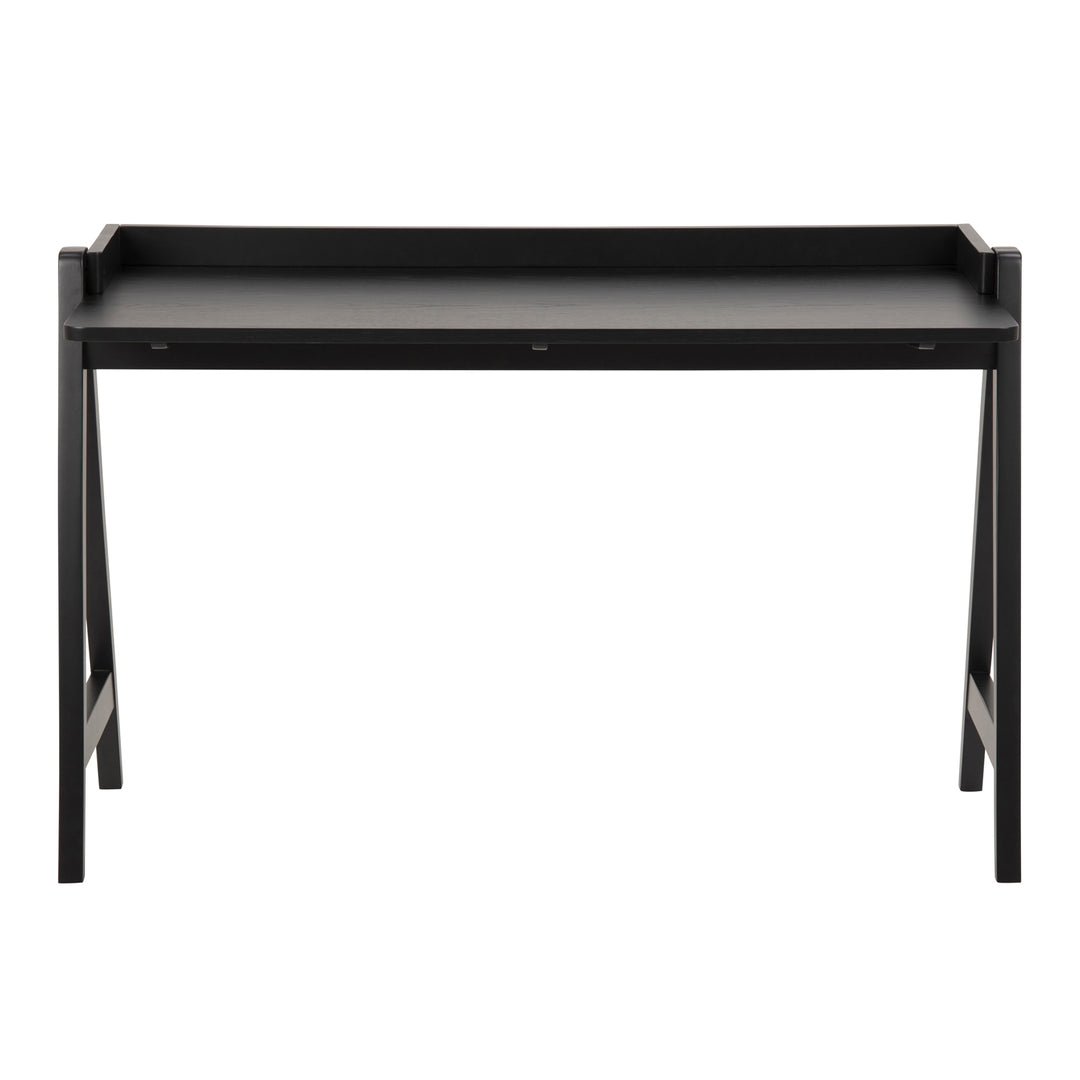 ACT NORDIC Miso skrivebord sort egetræsfiner og gummitræ 126.6x51.6