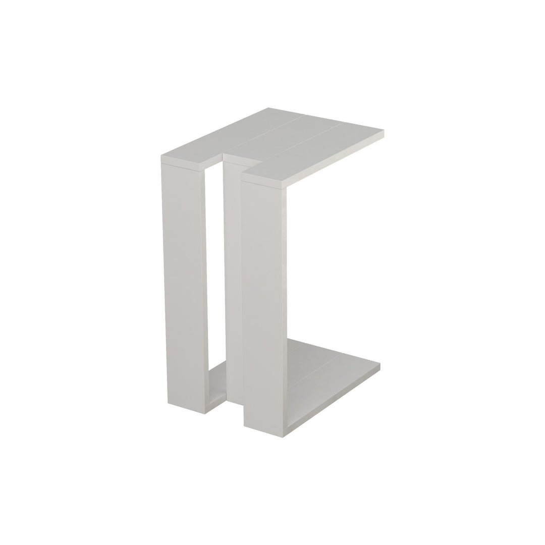 NORDVÄRK Muju sidebord rektangulær hvid melamin 30x40