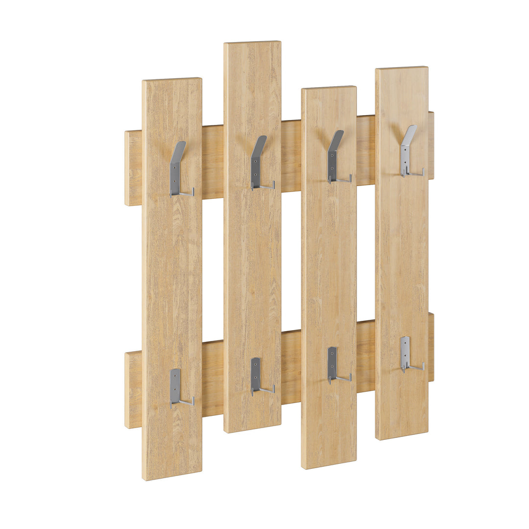 FUNZI LIVING Wave knagerække eg melamin