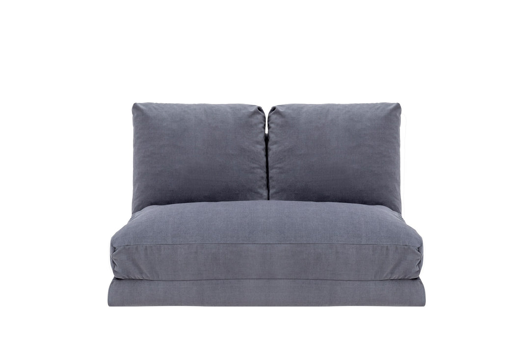 NORDVÄRK Taida 2 pers. sovesofa grå polyester stof
