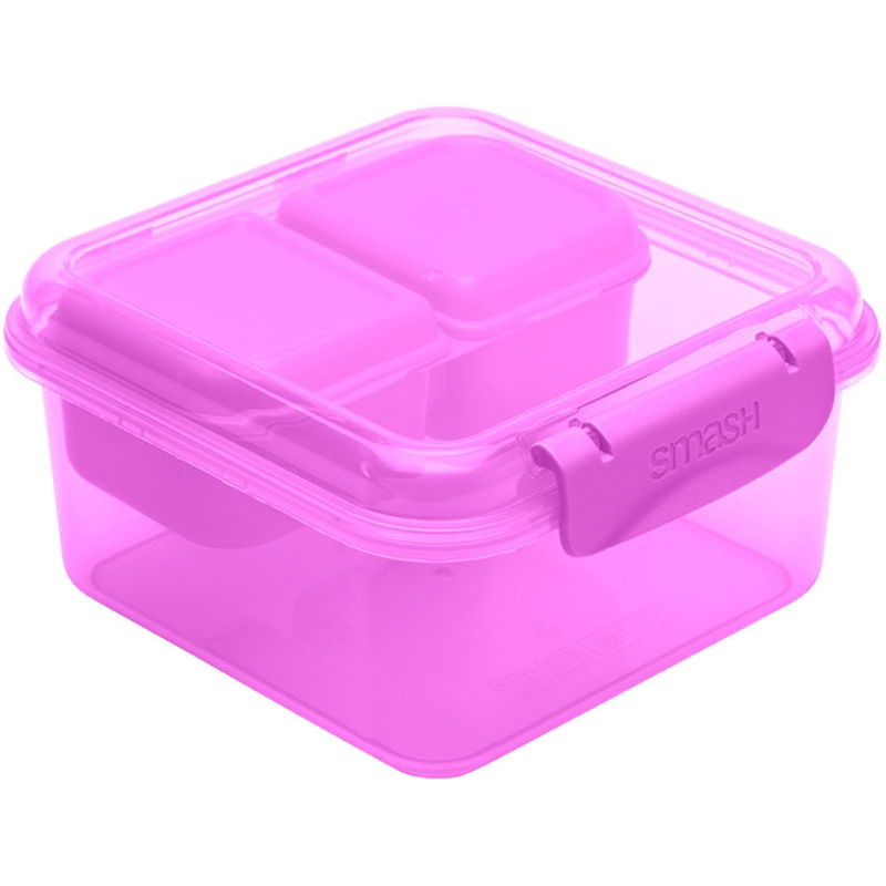 Produktbillede af Madkasse Med 2 Snackbokse 1,15 l på tilbud – premium kvalitet og detaljer