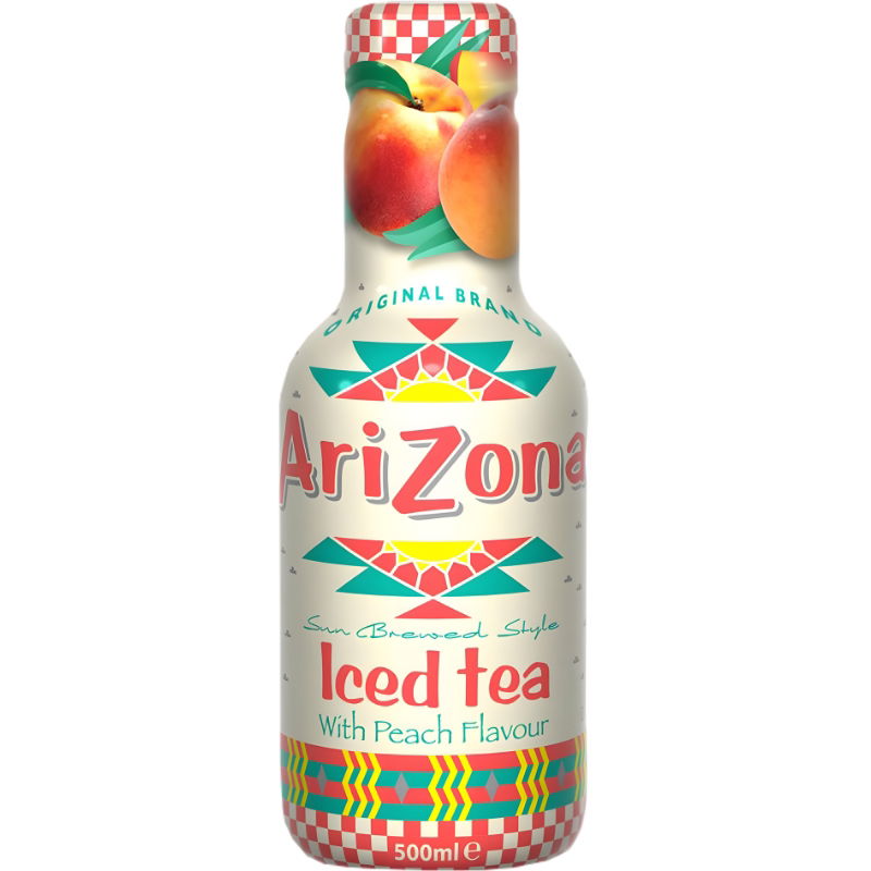 Produktbillede af Arizona Iced Tea Peach 6x50cl på tilbud i premium kvalitet