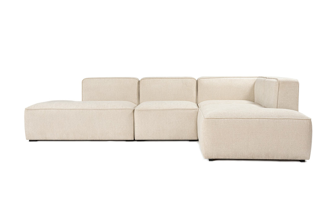 NORDVÄRK More M M4-M2-M1-M3 Cremefarvet hjørnesofa
