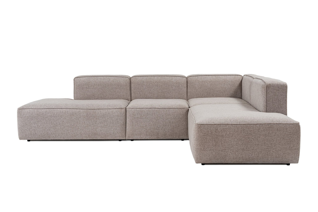 NORDVÄRK More B M4-M2-M1-M3 hjørnesofa mokka stof