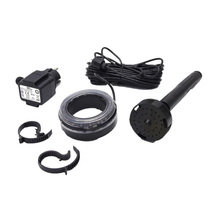 LED-Jet Vulcano ½ Springvandspumpe med lys
