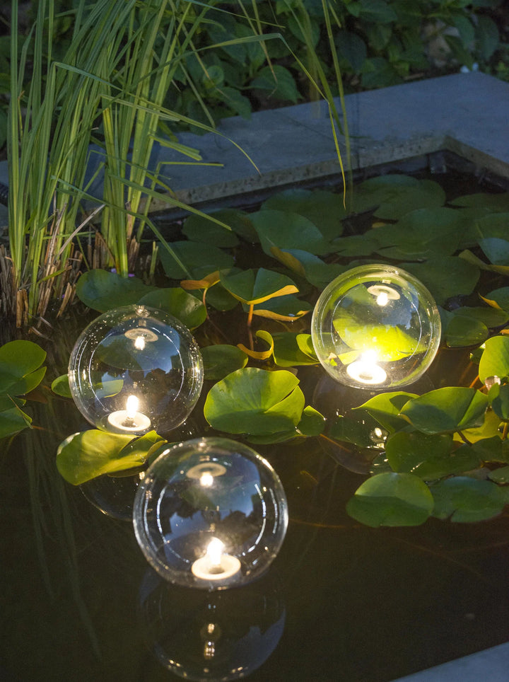Flydende LED lyskugler