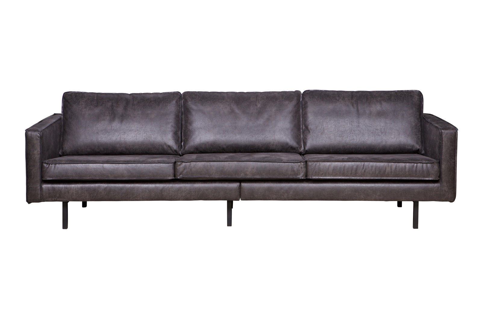 Produktbillede af WOOOD Rodeo 3 pers. sofa sort stof i premium kvalitet