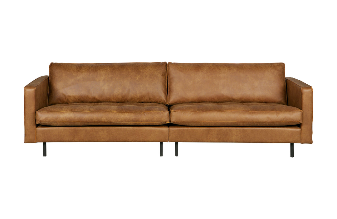 WOOOD Rodeo 3 pers. sofa cognac stof