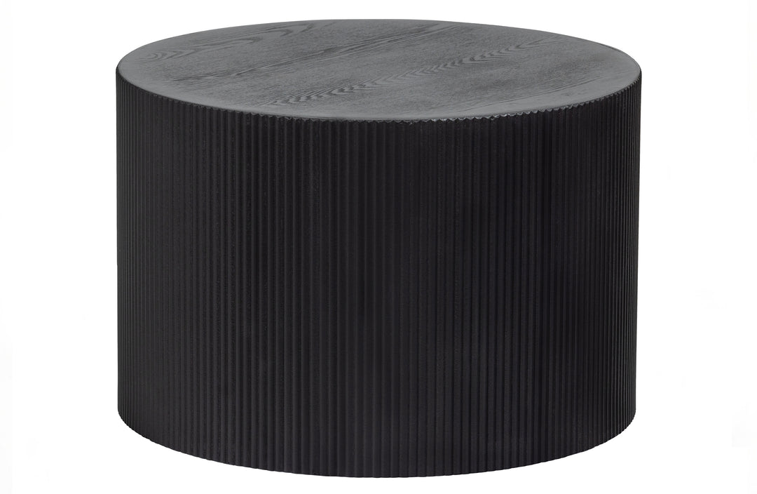 WOOOD EXCLUSIVE Sanne sidebord rund sort MDF Ø60