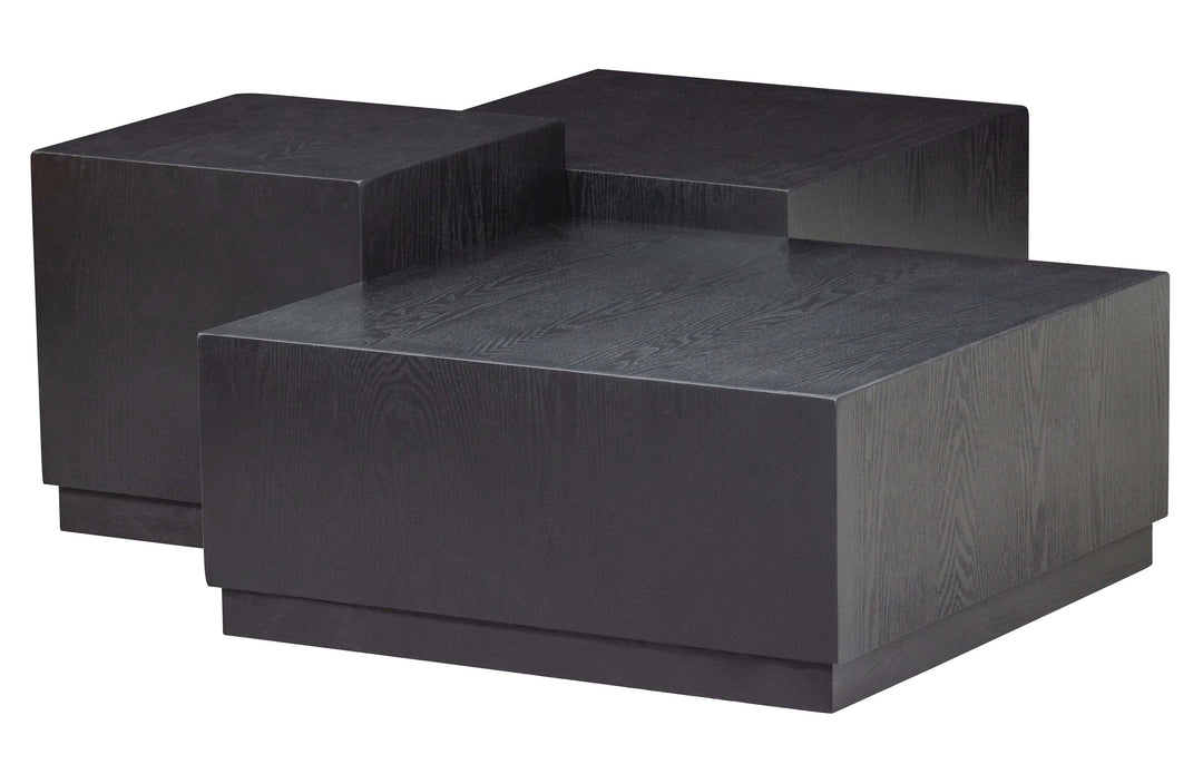 WOOOD EXCLUSIVE Pim sidebord sort MDF sæt med 3