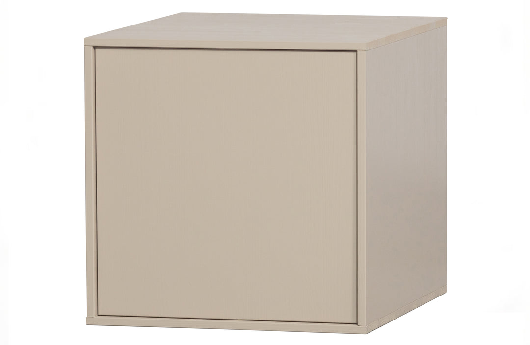 VTWONEN Daily Closet Single skab m. 1 push to open låge og 1 hylde dakargrau fyrretræ H:50