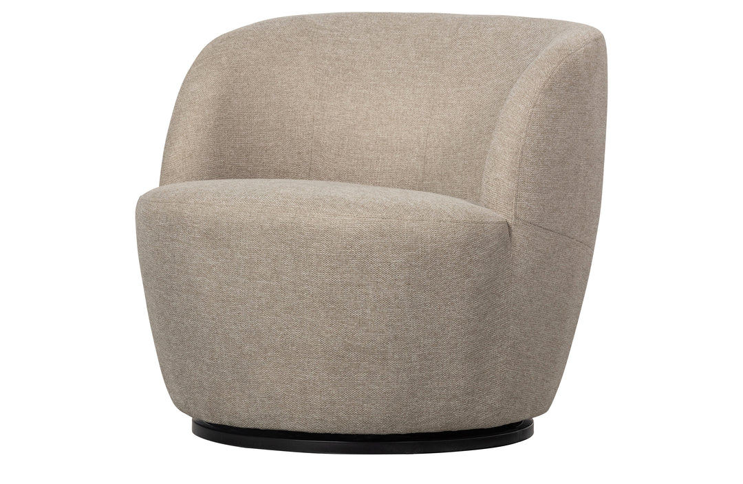 WOOOD EXCLUSIVE Serra drejestol sand polyester