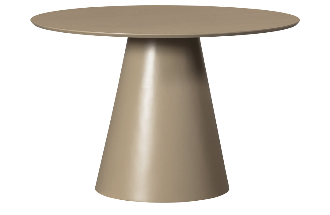 WOOOD EXCLUSIVE Jorre spisebord rund army brun MDF Ø120