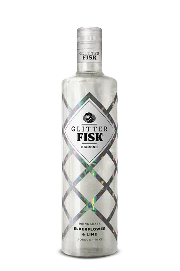 Glitter Fisk Diamond Elderflower & Lime Fl 70