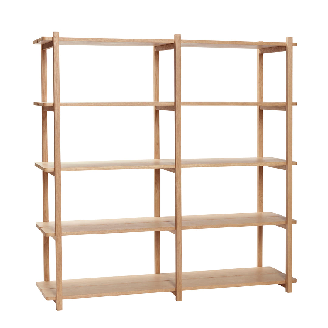 Produktbillede af HÃBSCH MASON REOL LARGE M/5 HYLDER NATUR 150 i premium kvalitet