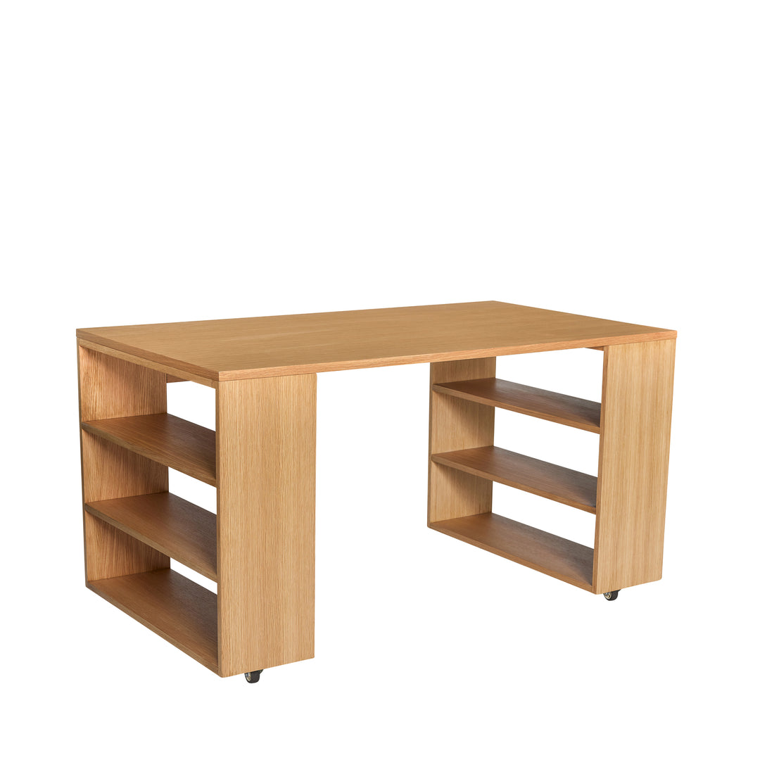 Produktbillede af HUBSCH UTILITY SKRIVEBORD NATUR 140 i premium kvalitet