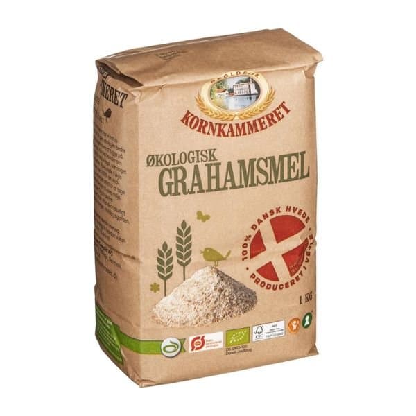 Grahamsmel Øko Kornkammeret 1kg ❤ Kæmpe udvalg i Kornkammeret ❤ Billig fragt og hurtig levering 2 - 5 hverdage - Varenummer: BAR-671303 / Ean: &