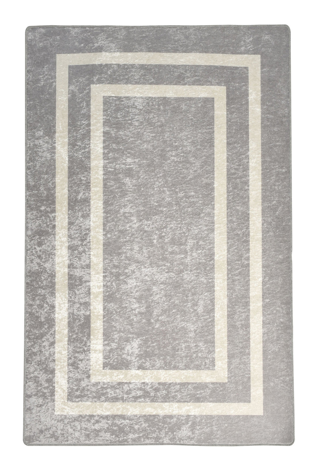 TEPPI Silver gulvtæppe m. mønster rektangulær multifarvet polyester 160x230