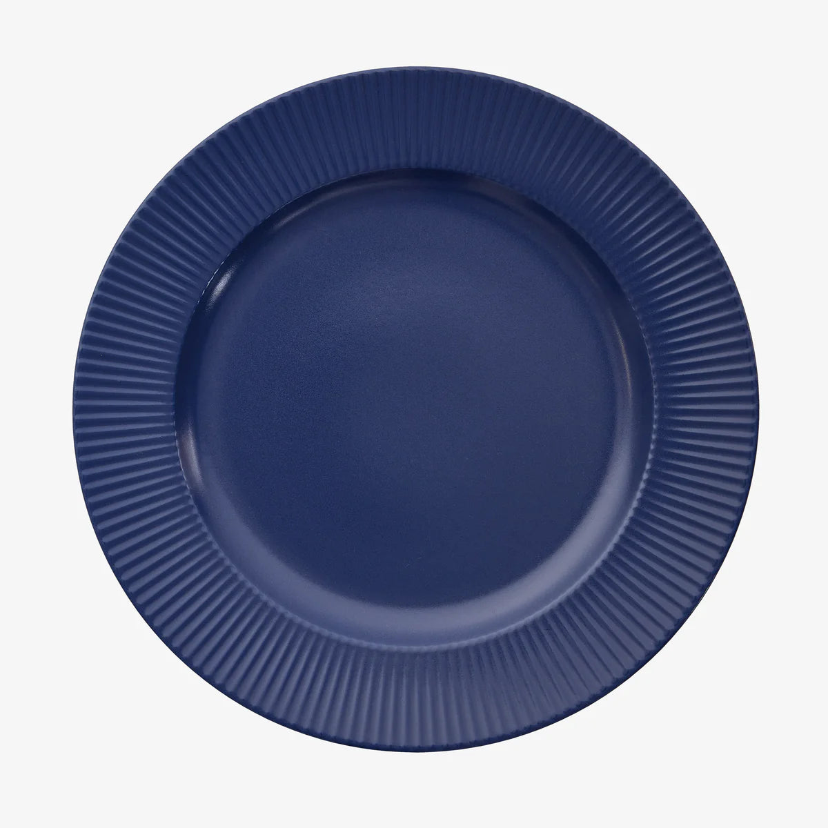 Produktbillede af Aida Groovy middags tallerken blå 1 stk 27 cm i premium kvalitet