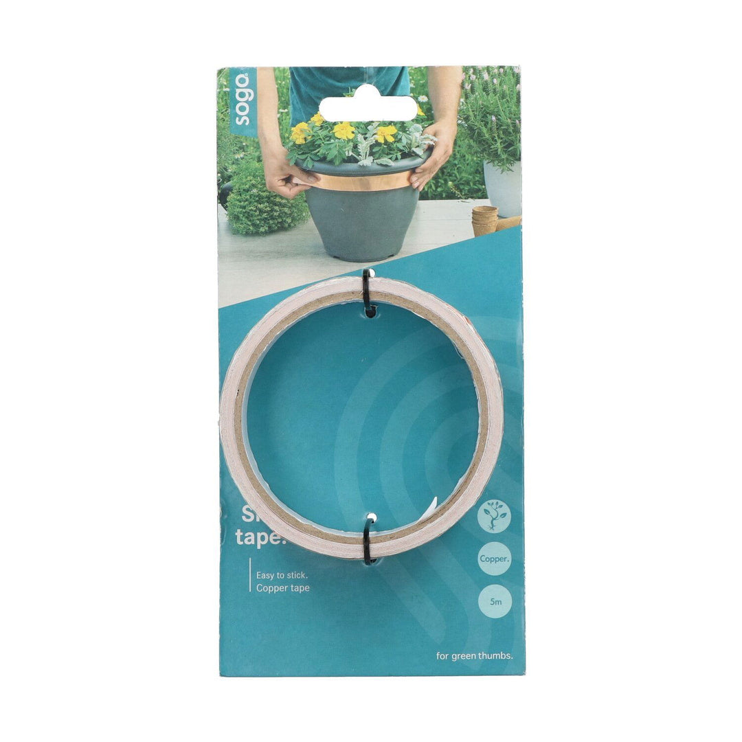 Produktbillede af SOGO Kobbertape mod snegle 5 meter på tilbud i høj kvalitet