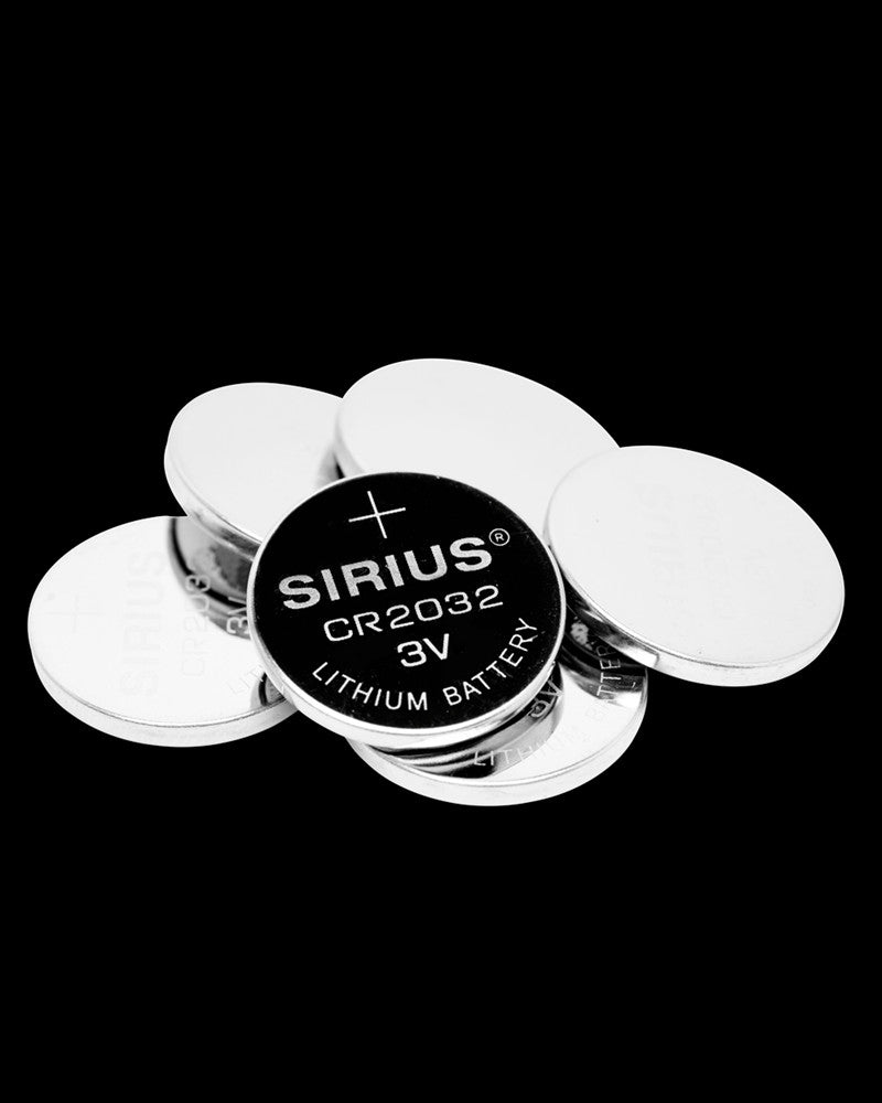 Produktbillede af Sirius DecoPower CR2032 batterier 6 stk Sølv i premium kvalitet