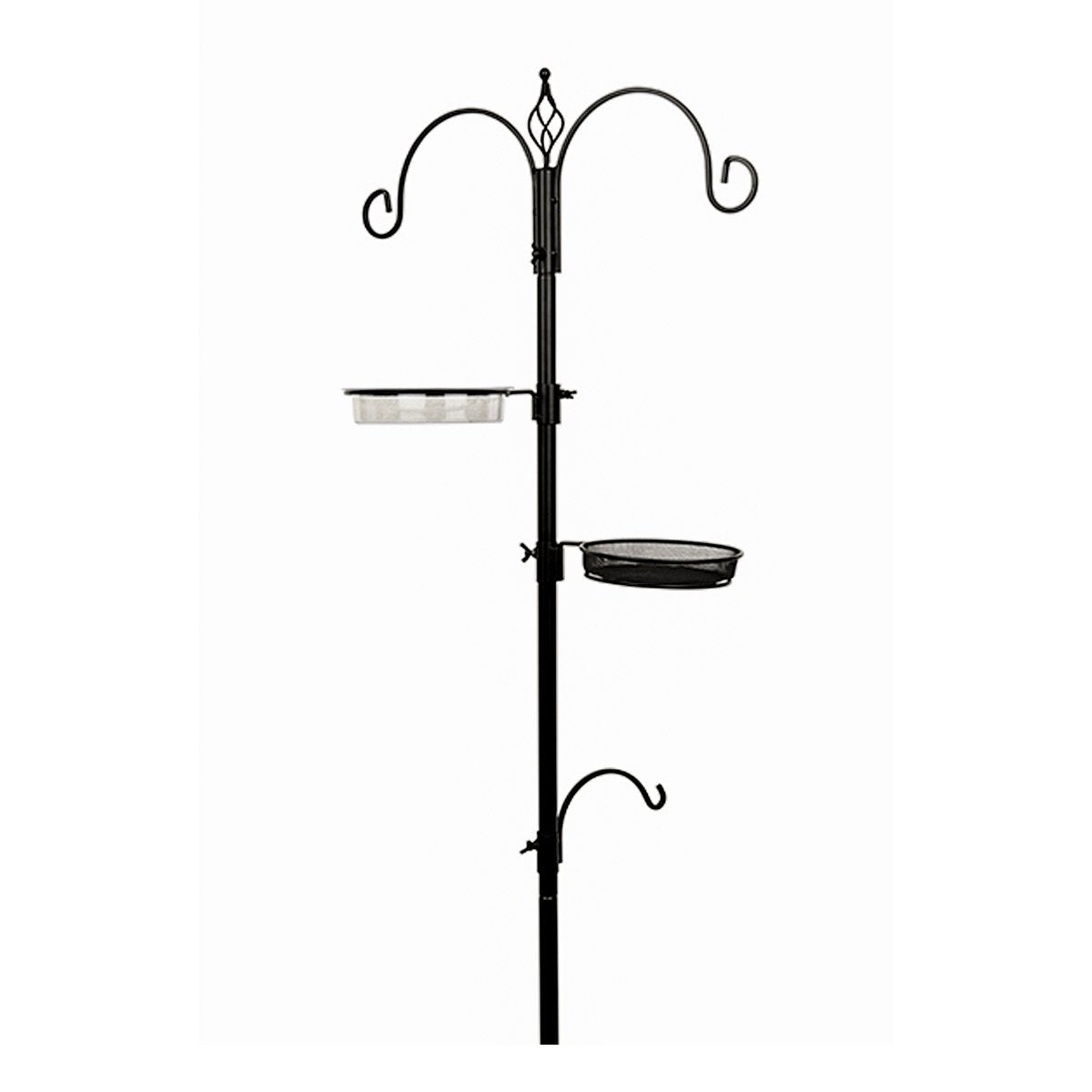 Produktbillede af Foderstation med foderbakke og fuglebad på tilbud i høj kvalitet