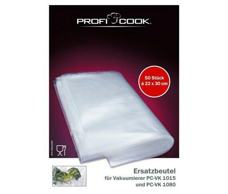 Vakuumposer 22x30cm. 50stk. Profi Cook ❤ Kæmpe udvalg i FUNNORDIC ❤ Billig fragt og hurtig levering 2 - 5 hverdage - Varenummer: BAR-13300 / Ean: '4006160101515 på lager - Udsalg på Køkken Køkkenmaskine Vakuummaskiner Spar op til 53% - Over 400 kendte brands på udsalg