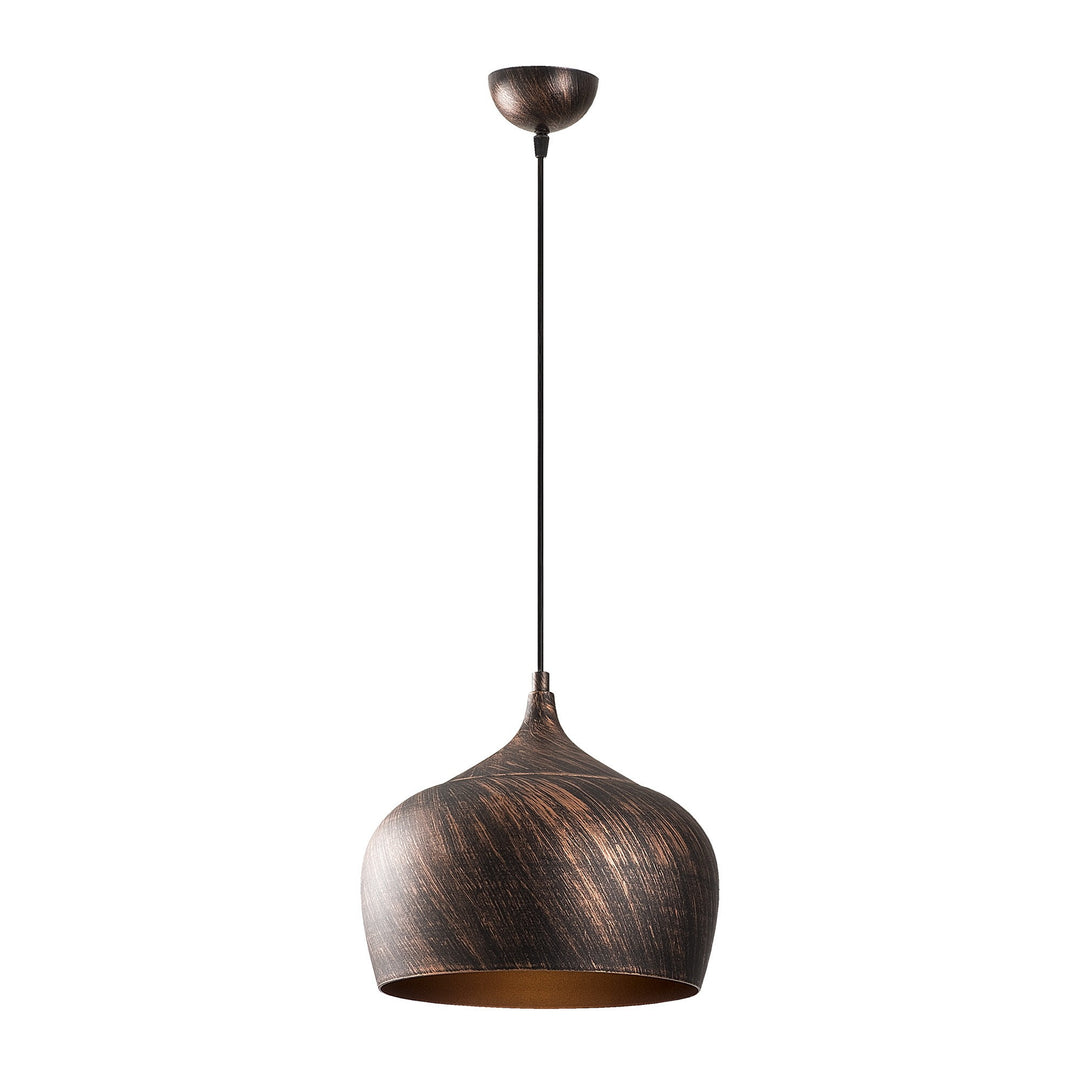 LUMI Maior loftlampe kobber og guld metal