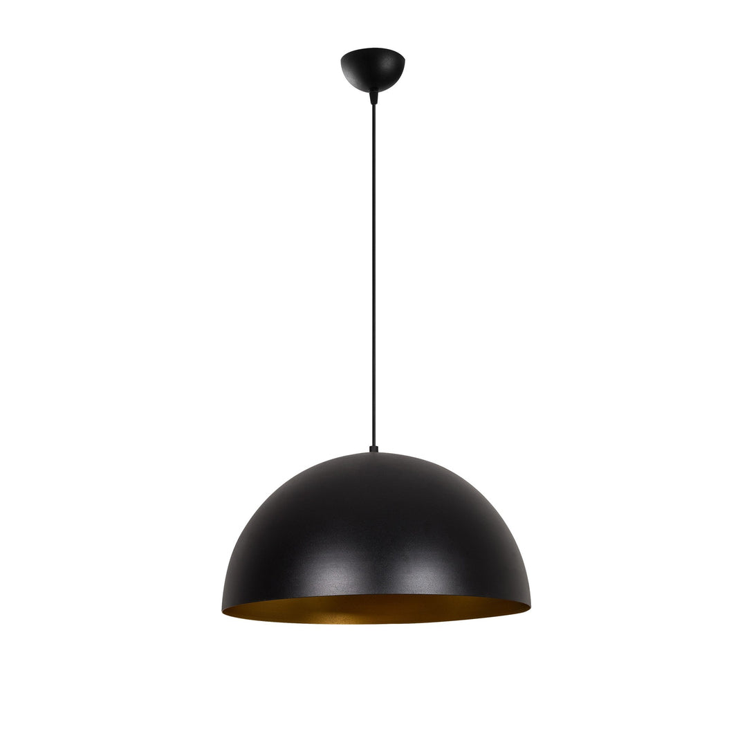 LUMI Saint-Quentin loftlampe guld og sort metal