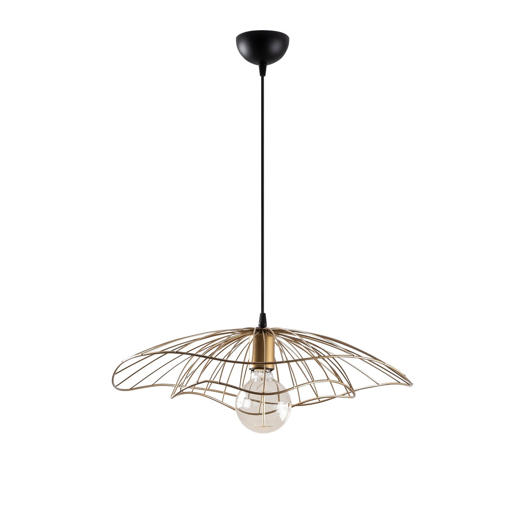 LUMI Frosinone loftlampe justerbar højde guld metal