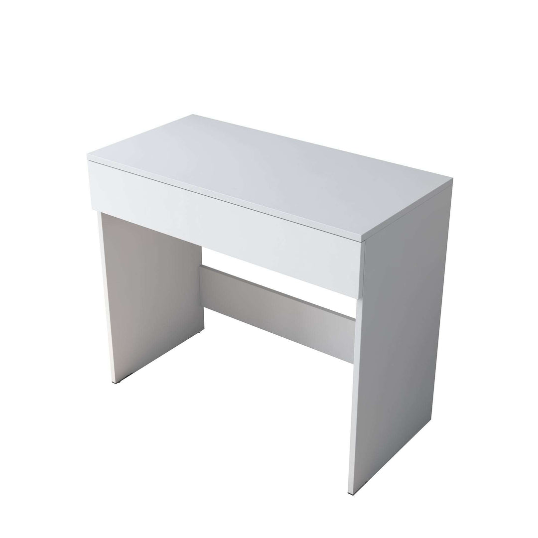 NORDVÄRK Bj104 2342 makeup bord m. 1 skuffe hvid melamin 90x45