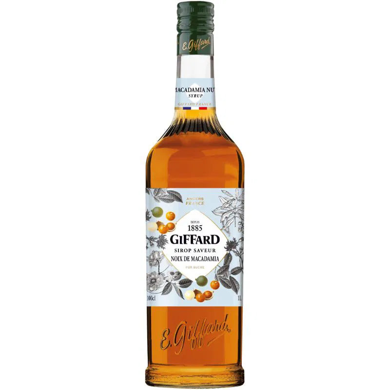 Giffard Syrup Macadamia Nut 1 Ltr