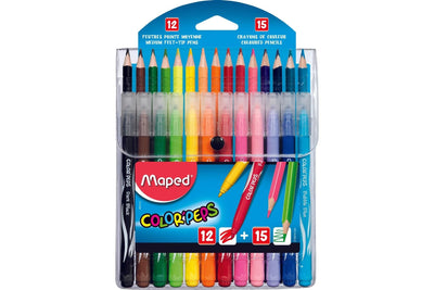 Maped - Maped ColorPeps Tusser og Blyanter ❤ Stort online udvalg i Maped ❤ Billig fragt og hurtig levering 2 - 5 hverdage ❤ Varenummer: BGH-42307561423100 / Ean: '3154148974123 på lager - Udsalg på Alle produkter Spar op til 57% - Over 785 kendte brands på udsalg