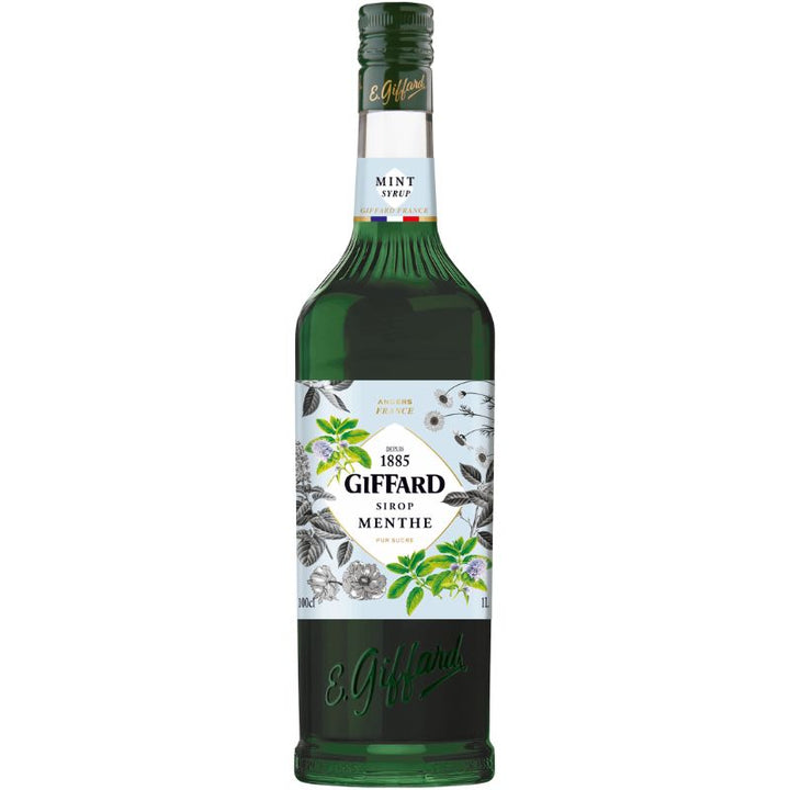 Produktbillede af Giffard Syrup Green Mint 1 Ltr på tilbud i premium kvalitet