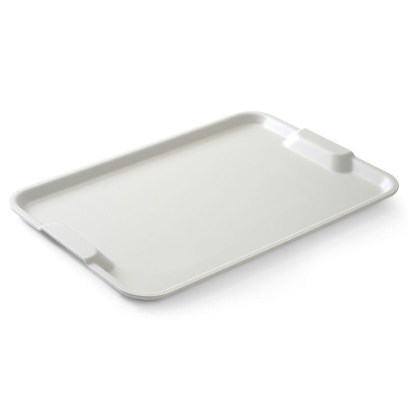 Produktbillede af Serveringsbakke Grå Med Håndtag Euronorm 530x370 Mm Pp på tilbud – premium kvalitet og detaljer