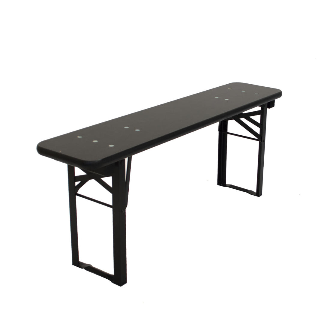 Produktbillede af Brau balkon bænk 27x120 cm Sort sort på tilbud