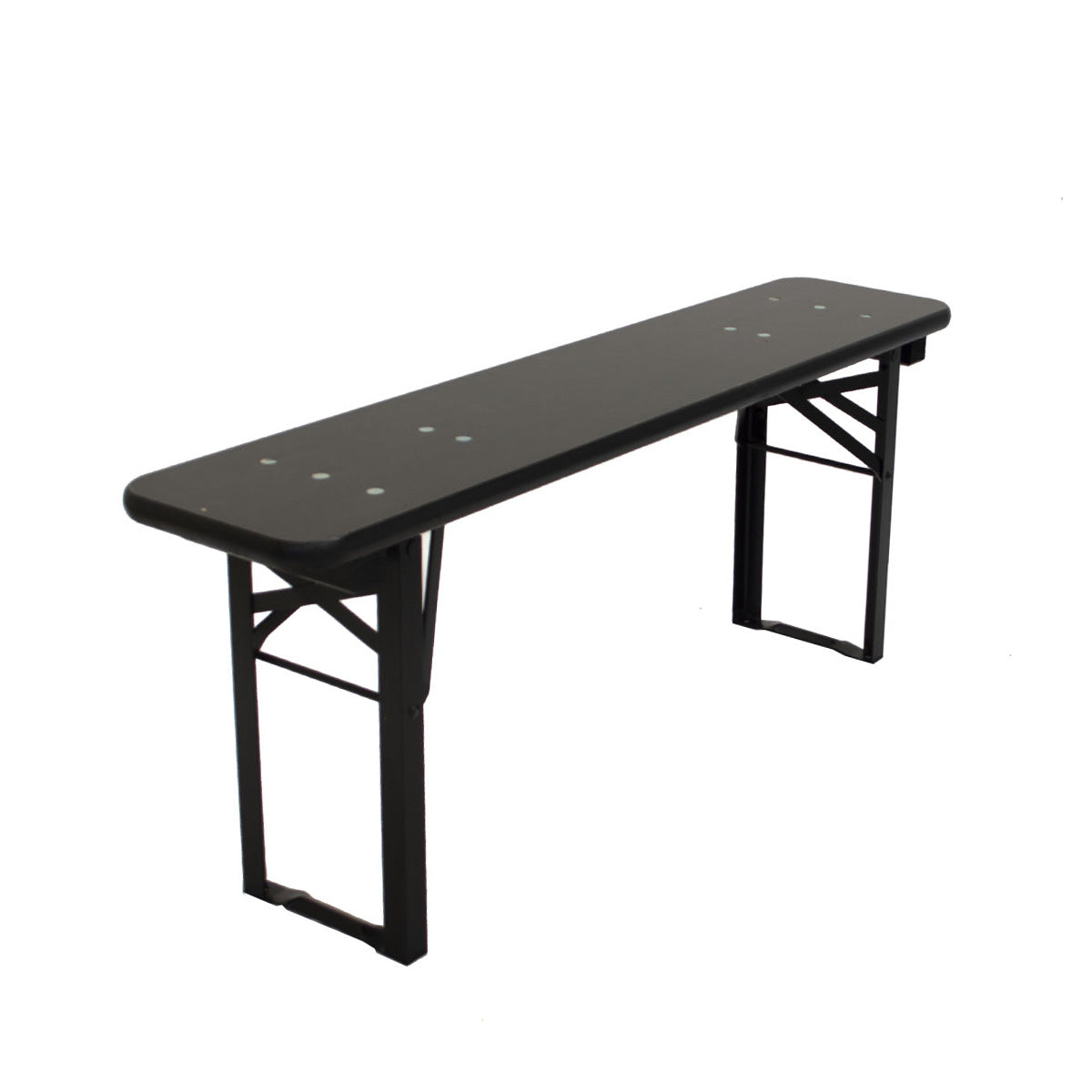 Produktbillede af Brau balkon bænk 27x120 cm Sort sort på tilbud