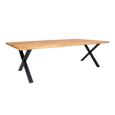 tilbud på Juva spisebord i olieret eg, 100 x 300 cm, med eller uden tillægsplader. Billigt udsalg! Hurtig levering: 1-2 hverdage. Varenummer: 3NDC-4801-6363.