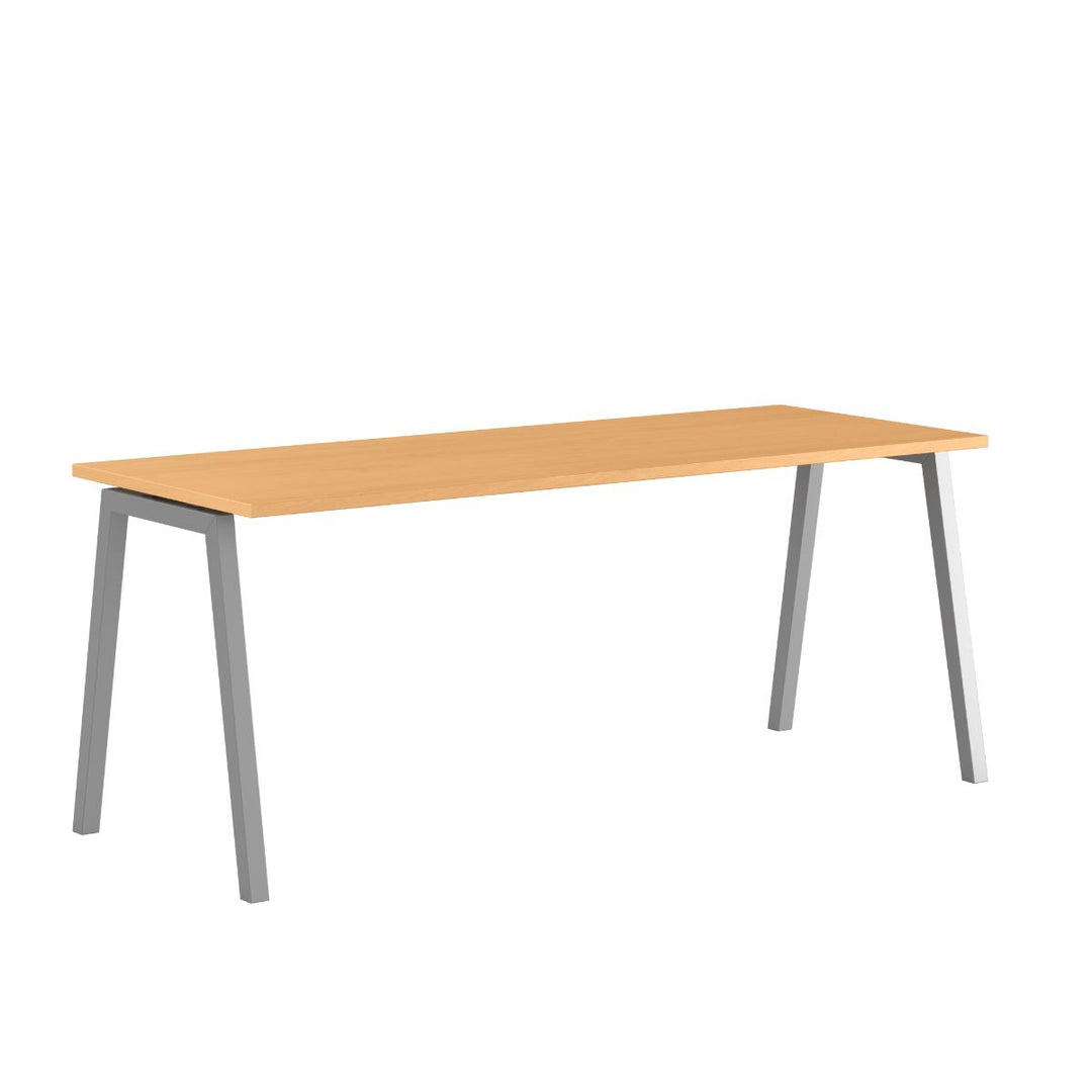 Produktbillede af Luna A Bord 180x70cm Bøg-grå på tilbud